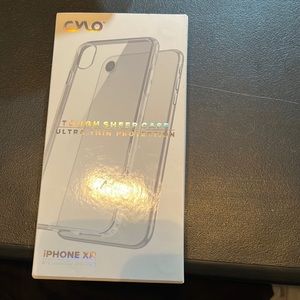 Cylo Tough Sheer Case Ultra-Thin Protection iPhone XR CY-3672